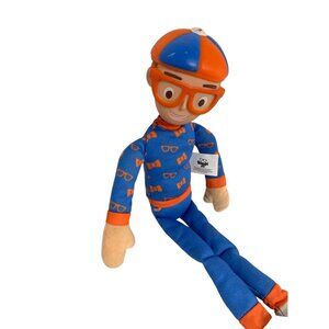 Jazzwares Blippi 17 in Tall Sound Talks Plush Stuffed Animal Doll Toy Plastic Fa